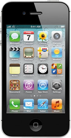 Смартфон APPLE iPhone 4S 16GB Black - Ханты-Мансийск