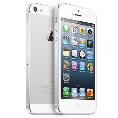 Apple iPhone 5 64Gb white - Ханты-Мансийск