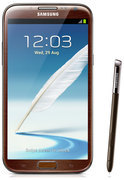 Смартфон Samsung Samsung Смартфон Samsung Galaxy Note II 16Gb Brown - Ханты-Мансийск